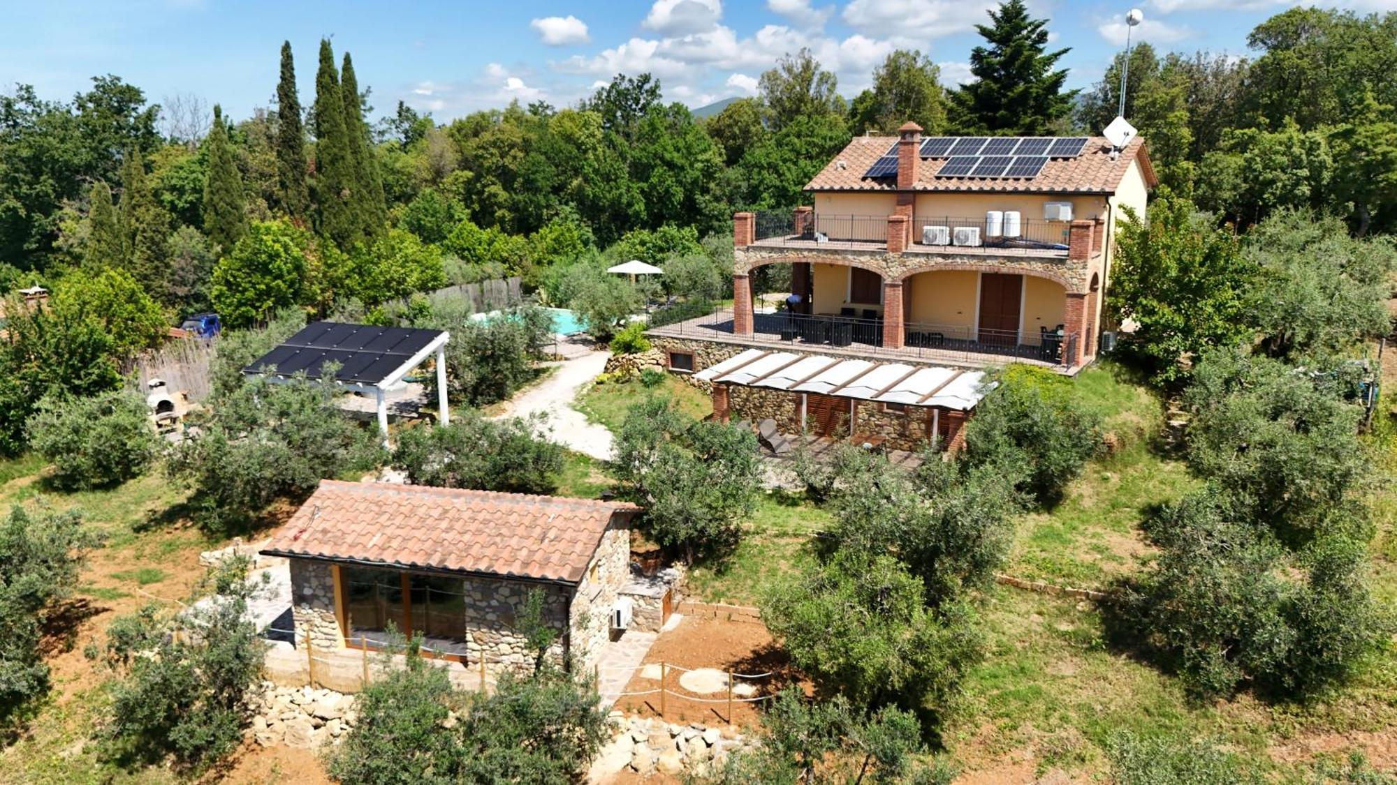 Il Panorama Apartman Montescudaio Kültér fotó